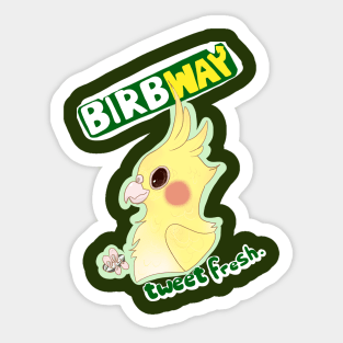 Birbway tweet fresh Sticker